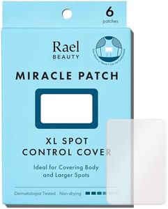 Rael Miracle XL Spot Control Cover - Hydrocolloid Patches, Face and Body Patch (6 Count)