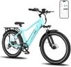 RCB G5 Electric Bike, 27.5" Adult E-Bike, 250W Motor,36V 10.4Ah, Max Speed 25 km/h, NFC/APP Unlock, Urban E Bike for Men and Women Commuter Riding