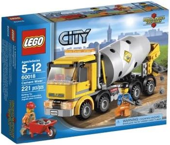 LEGO City Cement Mixer 60018