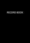 Record Book: A4,100 Pages 42 Rows, 45 Columns | 90gsm White Paper | Teachers' Mark Book | Grade Note Book | Class Assessment Record Notebook | Grades ... Teachers | Teacher's Gift Idea - Black cover