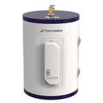 ThermoMate Tank Water Heater Electric, 8 Gallon Small Point of Use Residential Hot Water Heater, 1500W 120Volt Compact, Adjustable Thermostat, UL Listed, ES900