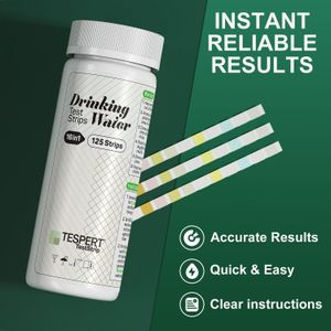 TESPERT 16-in-1 Water Test Strips – Multi-Parameter Home Testing