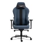 boulies Master Gaming chair, Ergonomic Office Chair for Adults with 4D Armrests, Comfortable Computer Chair for Home with Adjustable 4-way Lumbar Support and Head Pillow (Blue, Max)