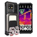 AGM G3 Pro with HD Thermal Imaging - 5G Unlocked Smartphone, 6.72" FHD+120Hz Fluid Display, MTK 7300, PD Fast & Wireless Charging, Multi-Day Battery, Camping Light/116dB Speaker/WiFi 6 | 12GB + 512GB