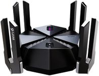 Reyee AX6000 WiFi 6 Router, Wireless 8-Stream Gaming Router, 8 FEMs, 2.5G WAN,2.0 GHz Quad-Core CPU, WPA3, Smart VPN for Large Home (RG-E6)