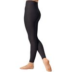 Footless dance tights Black (Small)