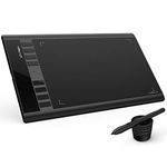 XP-Pen Star03 V2 12 Inch Graphic Tablet with Passive Stylus 8192 Levels and 8 Shortcuts Digital Drawing Tablet