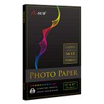 A-SUB Premium Photo Paper High Glossy 11x17 Inch 66lb for Inkjet Printers 50 Sheets