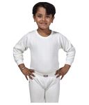 Lux Inferno Baby Kid Boy White Thermal Set Base Layer (Inferno FSO WH 40Cm)