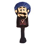 Team Golf NCAA Virginia Cavaliers Mascot Head Cover Mascot Golf Club Headcover, Fits most Oversized Drivers, Extra Long Sock for Shaft Protection, Officially Licensed Product