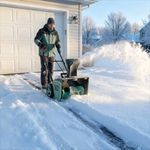 Garvee Electric Snow Blower Cordles