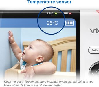 VTech 7" HD Baby Monitor – High-Resolution Video Display