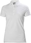 Helly Hansen Womens Crew Pique 2 Polo, M, White