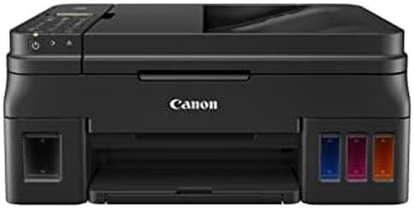 Canon G4210 Wireless Megatank All-in-One Printer with Scanner, Copier and Fax, Mobile Printing, Black (2316C002)