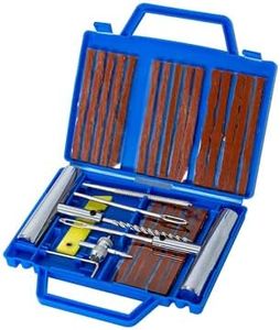 Ninabei Kit de Reparación de Neumáticos,Kit antipinchazos Coche Herramienta de reparacion de pinchazos,20 tilas de repalacion