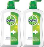 Dettol Anti Bacterial pH-Balanced Body Wash, Original, 21.1 Oz/625 Ml (Pack of 2)