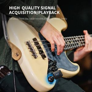 LEKATO 5.8GHz Wireless Guitar System – Audio Transmitter & Receiver