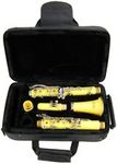 New Merano Student BB Yellow Clarinet,Case,Mouth Piece; Reed,Cap;Screwdriver,Bag
