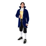 Spooktacular Creations Adult Men Aristocrat Costume, 1800s Costume Men for Halloween Costumes, Role Play-XL