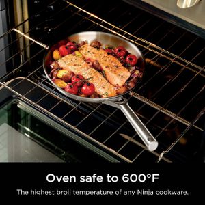 Ninja EverClad 12-Piece Cookware Set – Stainless Steel Pots & Pans