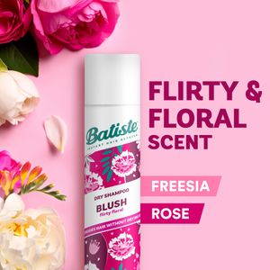 Batiste Blush Dry Shampoo 200ml – Floral & Flirty No-Rinse Hair Refresh