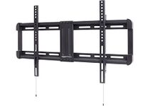 Amazon Basics Low-Profile TV Wall Mount With Horizontal Post-Installation Levelling For 32-Inch to 86-Inch TVs, Black