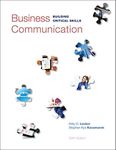 Business Communication: Building Critical Skills