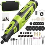 Kalamotti Cordless Rotary Tool, 8V Power Rotary Tool Kit with 5 Speed, 105pcs Accessories, 5000-30000 RPM, Mini Electric Grinder for Sanding, Carving, Polishing, Engraving