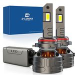 D-Lumina 9005/HB3 LED Headlight Bulb Canbus Error Free 160W 30000LM,CPS Chip 6500K 500% Bright,Thick Copper Tube Cooling,LED Lamp Lights-2 Years Warranty,2 Pcs