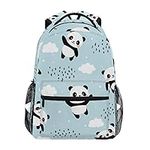 Qilmy Panda Backpack for Girls Stud