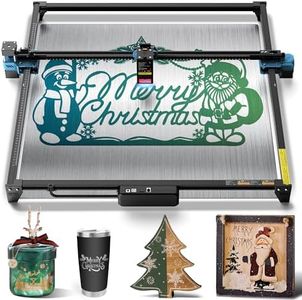 TTS-20 Max 20W Laser Graviermaschine - 20W Graviermaschine Laser Cutter, für Holz Gravieren Schneiden, Präziser Fokus, Ganzmetall, Groß Skulptur Bereich 600 * 600mm