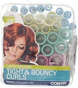 Conair Brush Rollers, Curl & Body 36 pieces