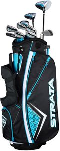 Strata Plus 14-Piece Golf Club Set – Teal, Complete Kit