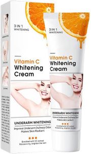 Underarm Whitening Cream,Intimate Area Skin Lightening Cream, Brightening Underarm Cream, Brightening Booster Pearl Capsules,Body Cream Whitening for Dark Spot Corrector (Orange) (Orange, 1 ml (Pack of 1))