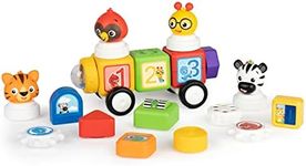 Baby Einstein Connectables Click & Create 20-Piece Magnetic Activity Blocks, Learn 123s, Colors, Animals, Age 6 Months and up