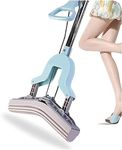 Namaste PVA Butterfly Mop with 40" Rod & Silicone Sponge – Versatile Floor Cleaning for Home, Office, Bathroom, Kitchen, Indoor/Outdoor & Commercial Use