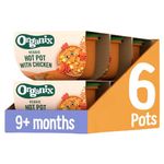 Organix Veggie Hot Pot With Chicken Organic Baby Food 9+ Months 190g (Pack of 6)