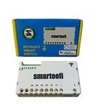 Smarteefi WiFi 6 Node Smart Switch, Retrofit Smart Switch for Home Automation, Works with existing switches, No hub required, Compatible with Alexa and Google Home (STD-SERIES, 6 Node)