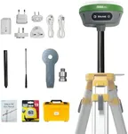 SMA26 RTK Base Station IMU High Accuracy GNSS Receiver Static Surveying NOAA certificated 32G Storage (Exclude Pole)