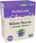 NuNaturals White Stevia Powder, All