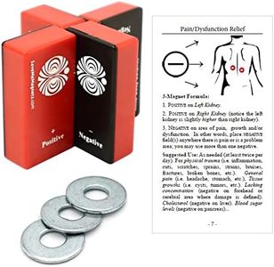 Biomagnetism: Magnetic Therapy Kit - DIY Quick Start SaveMeMagnets - (3 Magnets and Illustrated Instructional Booklet)