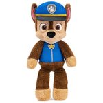 GUND PAW Patrol Official Chase Take-Along Buddy Plush Toy, Premium Stuffed Animal for Ages 1 and Up, Blue/Brown, 33.02cm