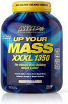 Maximum Human Performance MHP UYM XXXL 1350 Mass Building Weight Gainer, Muscle Mass Gains, w/50g Protein, High Calories, 11g BCAAs, Leucine, French Vanilla Creme, 8 Servings