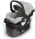 UPPAbaby Mesa V3 Infant Car Seat - Easy Installation + SmartSecure Technology - Attaches to Stroller | Base + Infant Insert Included - Savannah (Grey Mélange)