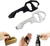 2PCS Keychain Bottle Opener Multi T