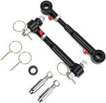 Front Swaybar Quicker Disconnect System with 2.5" - 6" Lift For 2007-2018 Jeep Wrangler JK JKU Replace 2034 Adjustable Quicker Disconnect Sway Bar links