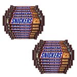 Snickers Peanut Filled Chocolate Bar | Loaded With Delicious & Nutritious Roasted Peanuts, Nougat & Caramel | Nutty Chocolate Treat For Sharing | 22G | Pack Of 24, 600 Gram