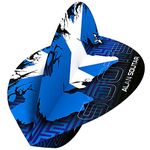 Mission Darts F3343 Alan Soutar | 100 Micron Professional Player Quality UV Darts Flights | Pear Shape (1Pack)