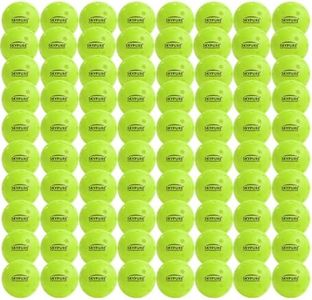 SKYPURE Z40 Tournament Pickleball Balls - USAPA Approved Balls, 40-Hole Aerodynamic Design, Crack-Resistant & Regulation Size -Pack for Competitive Play 80 Pack