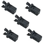 Ericetion Trash Can 5pcs Plastic Lock Self-locking Switch Replacement Catch Compatible Touch Lid Bin Repair Clip